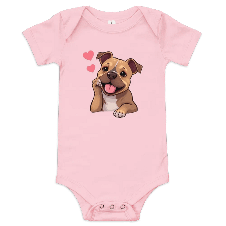 Adorable Dog Love Onesie product image (1)