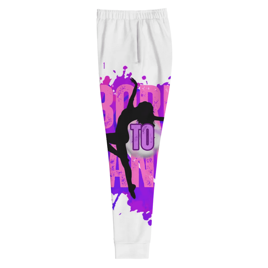 Born to Dance Her Silhouette All-Over Print Joggers product image (5)