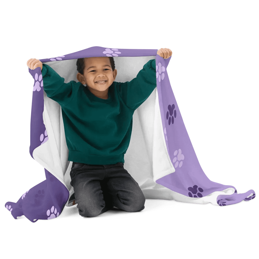 Paw Print Blanket product image (12)