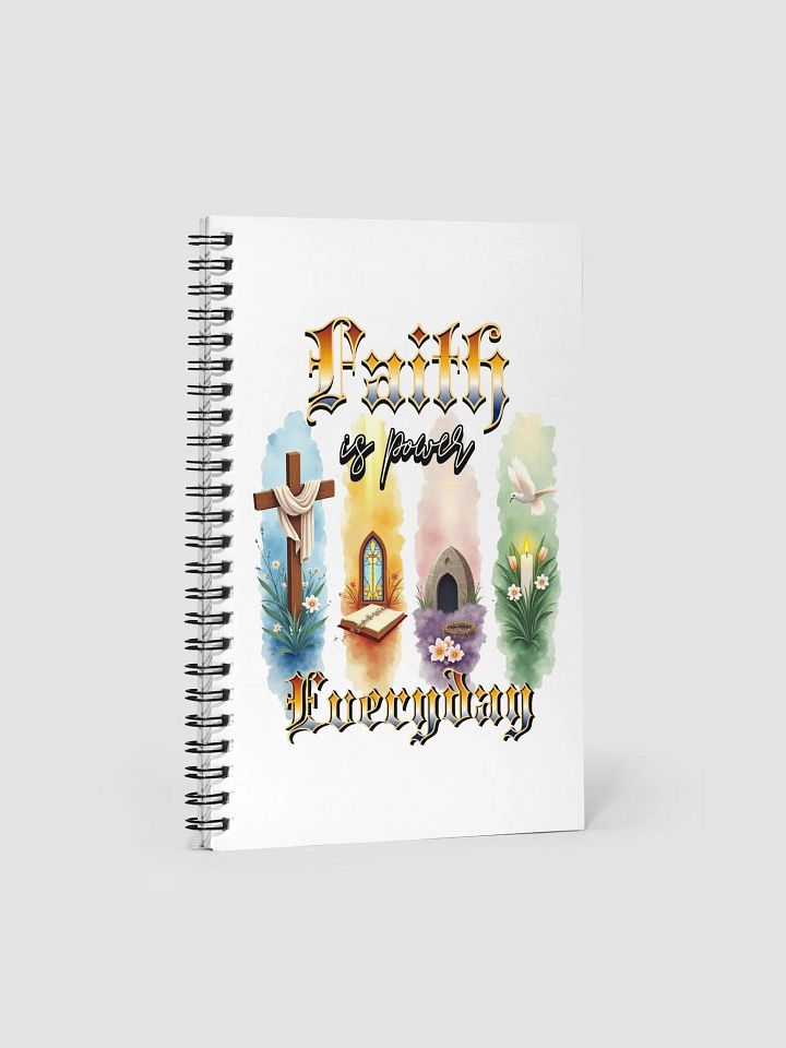 Faith Is Power Everyday Reflections Spiral Notebook product image (2)