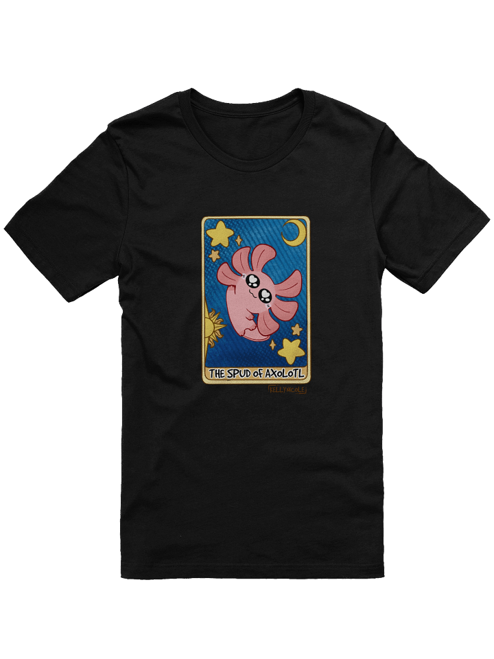 Spud Tarot Card Fitted T-shirt product image (5)