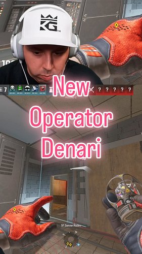 New R6 Operator Denari.
.
.
.
.
.
.
.

#rainbowsixsiege #r6 #r6s #r6siege #r6clips #r6proleague #rainbowsixcommunity #r6smeme...