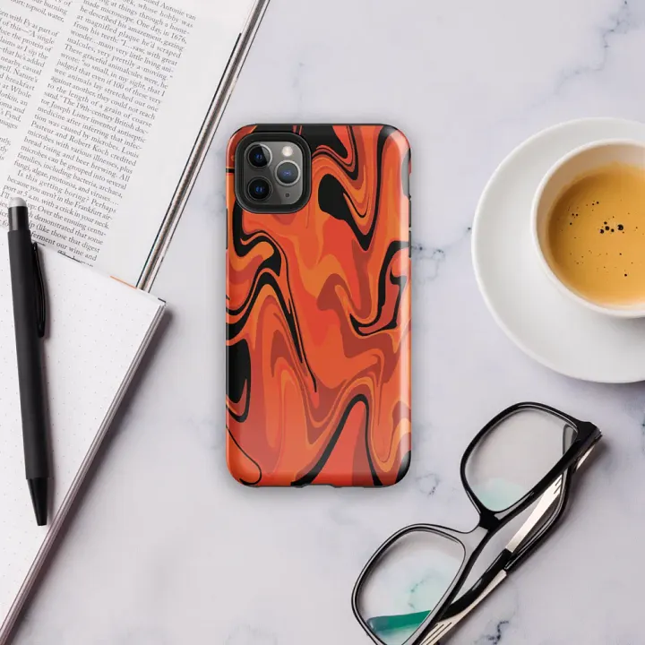 Orange Swirl Tough Case for iPhone® product image (2)