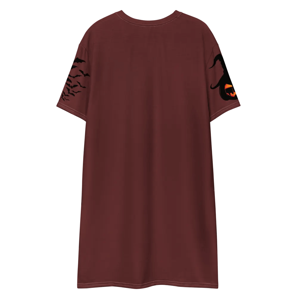 Whimsical Witch All-Over T-Shirt Dress product image (7)
