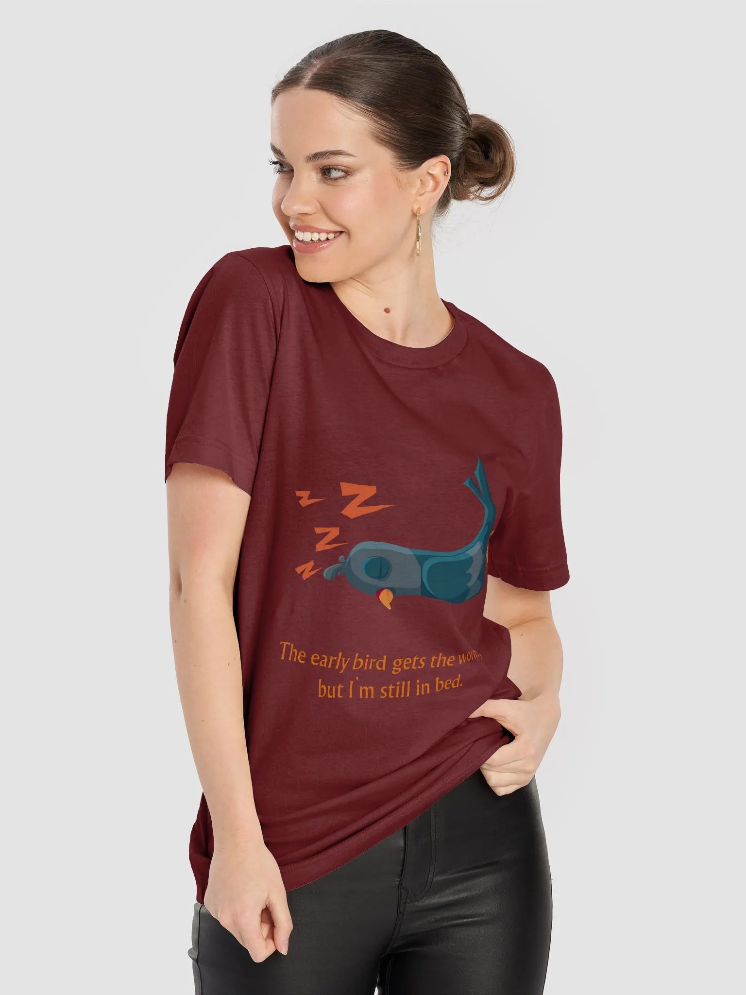 Lazy Bird T-shirt product image (4)