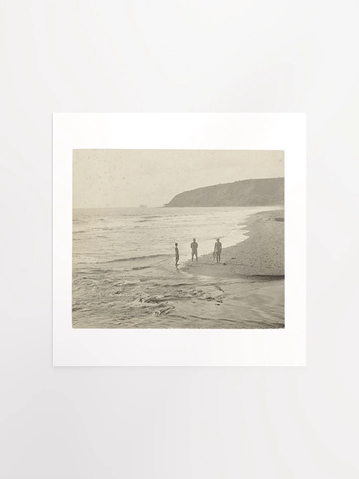 Figures on Beach by Louis Fleckenstein (1907–1943) - Print product image (1)