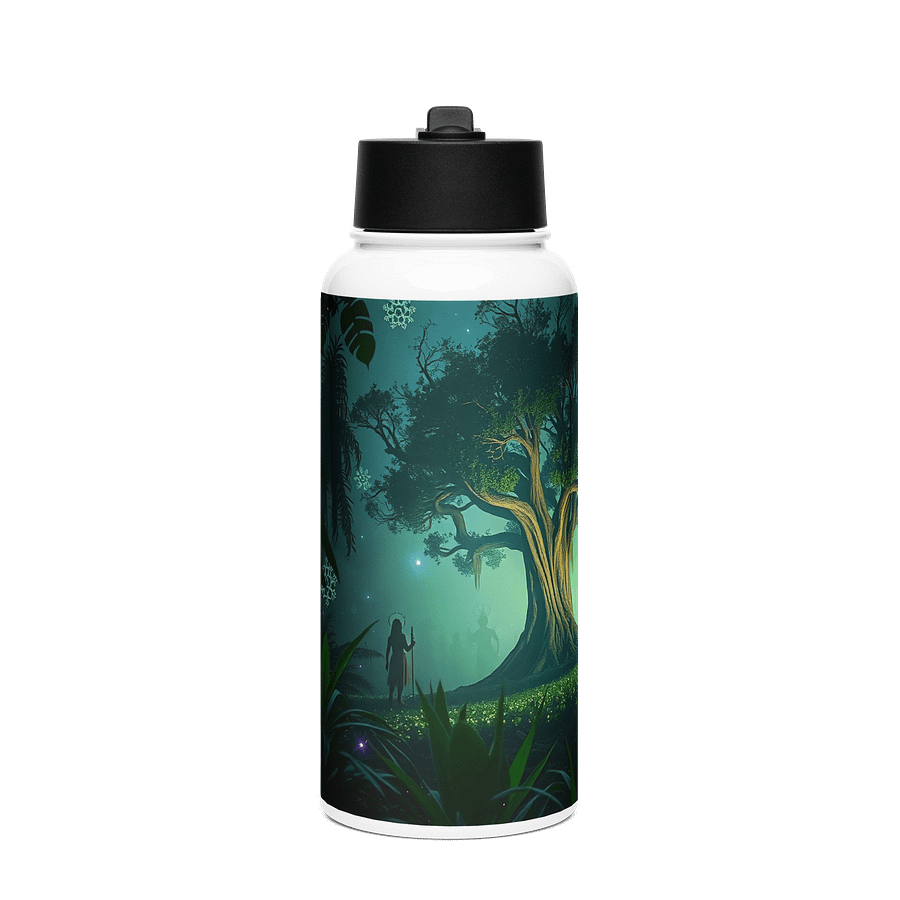 Whispers of the Ancient Grove | Fantasy Forest Water Bottle product image (1)