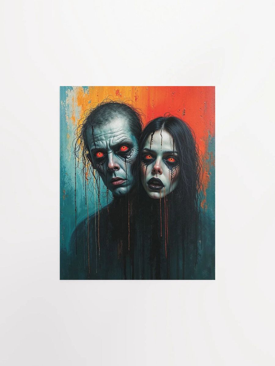 Dual Gaze Matte Poster product image (5)