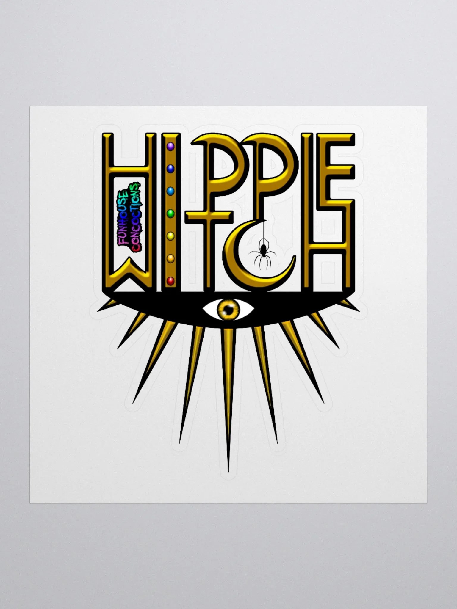 Hippie Witch Sticker product image (1)