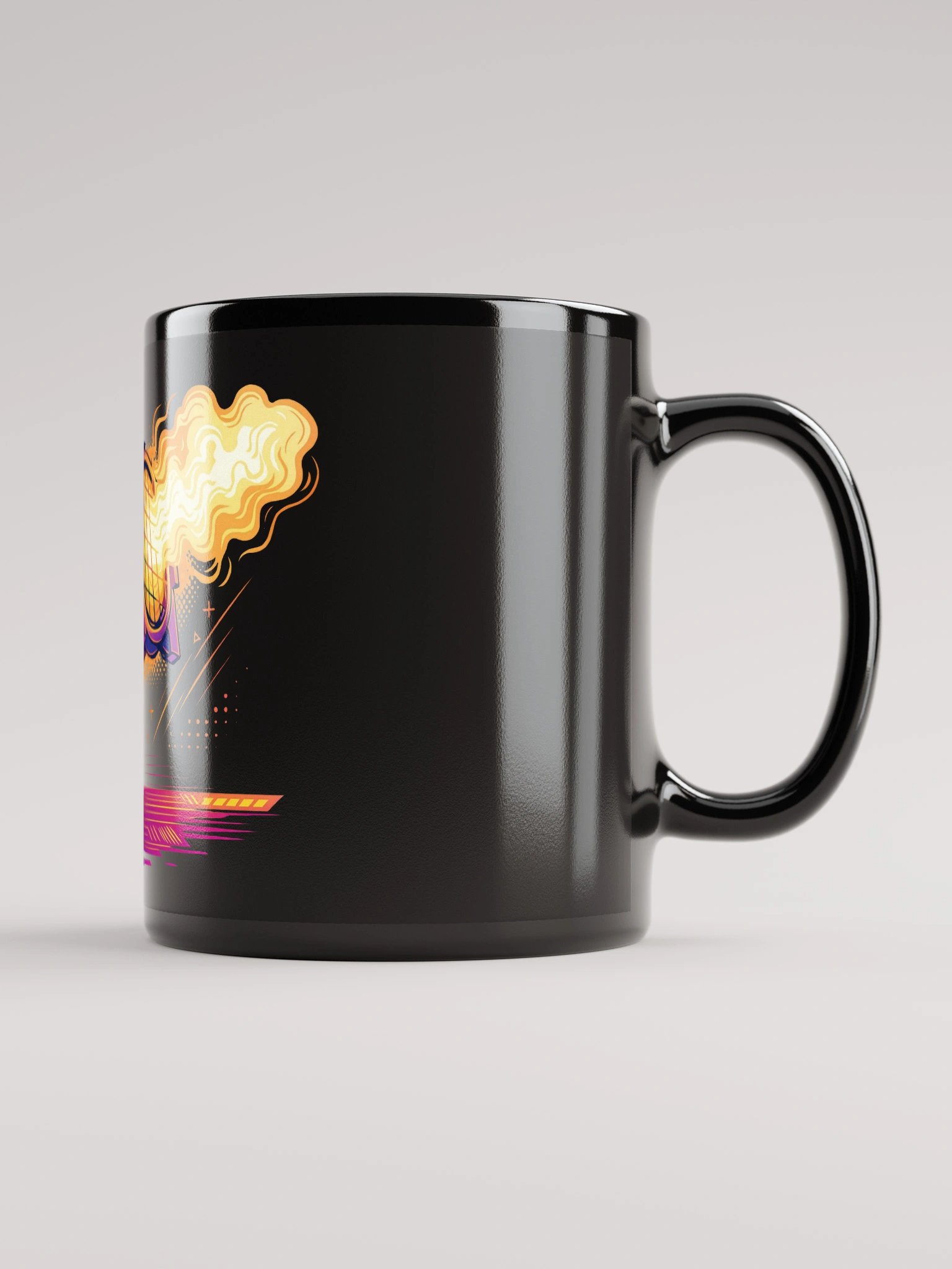 Theatrically Jerry: "Stylized Profile Spot" Ellipsodial Light Coffee Mug product image (2)