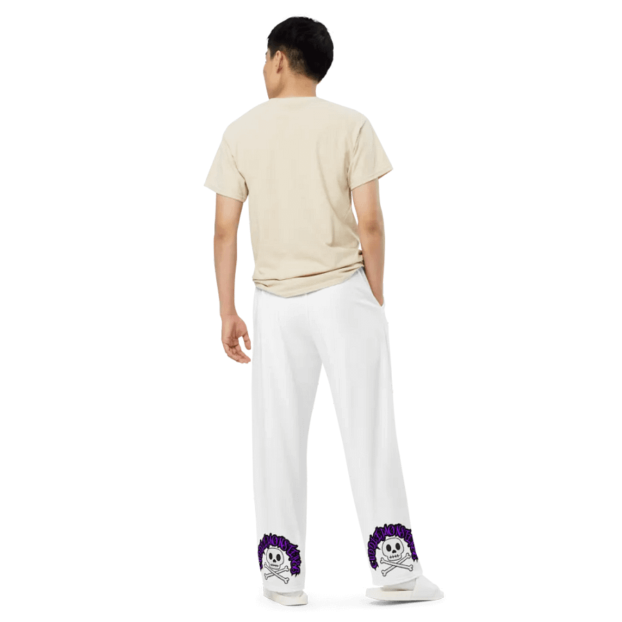 Comfy Lounge Pants Skully CuddleMonster Logo product image (4)