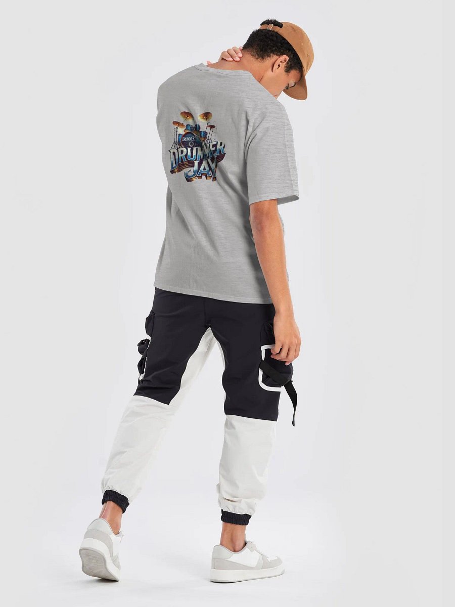 DrummerJay T-Shirt (Drum set on back) product image (3)