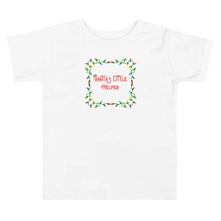 Santa's Little Helper Toddler T-Shirt product image (2)