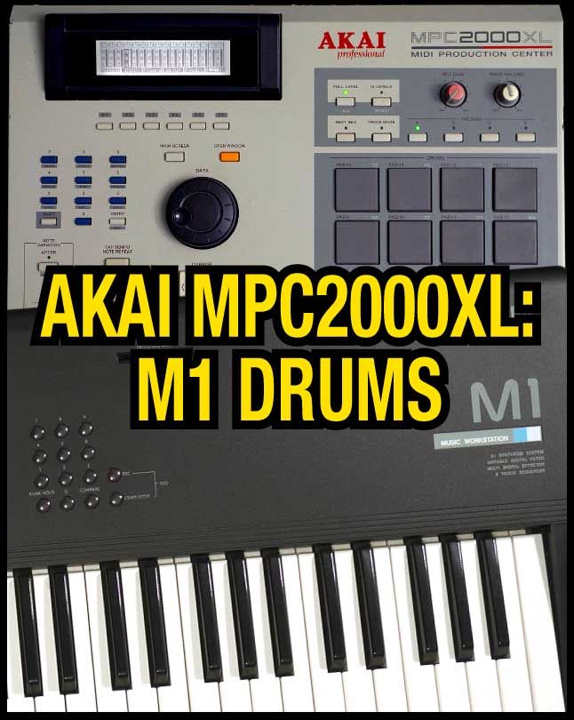 Akai MPC2000XL: M1 Drums product image (1)
