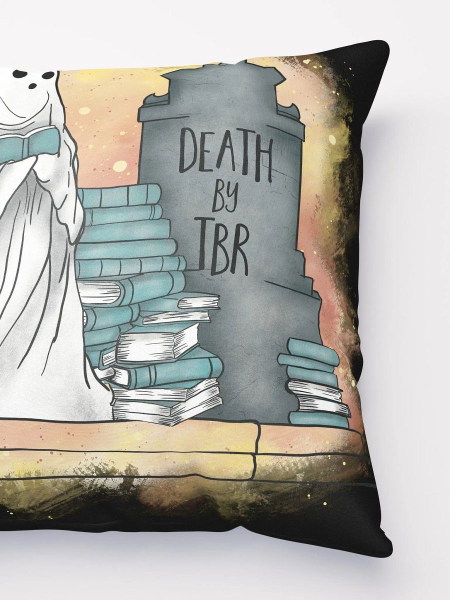 Death by TBR pillow product image (3)