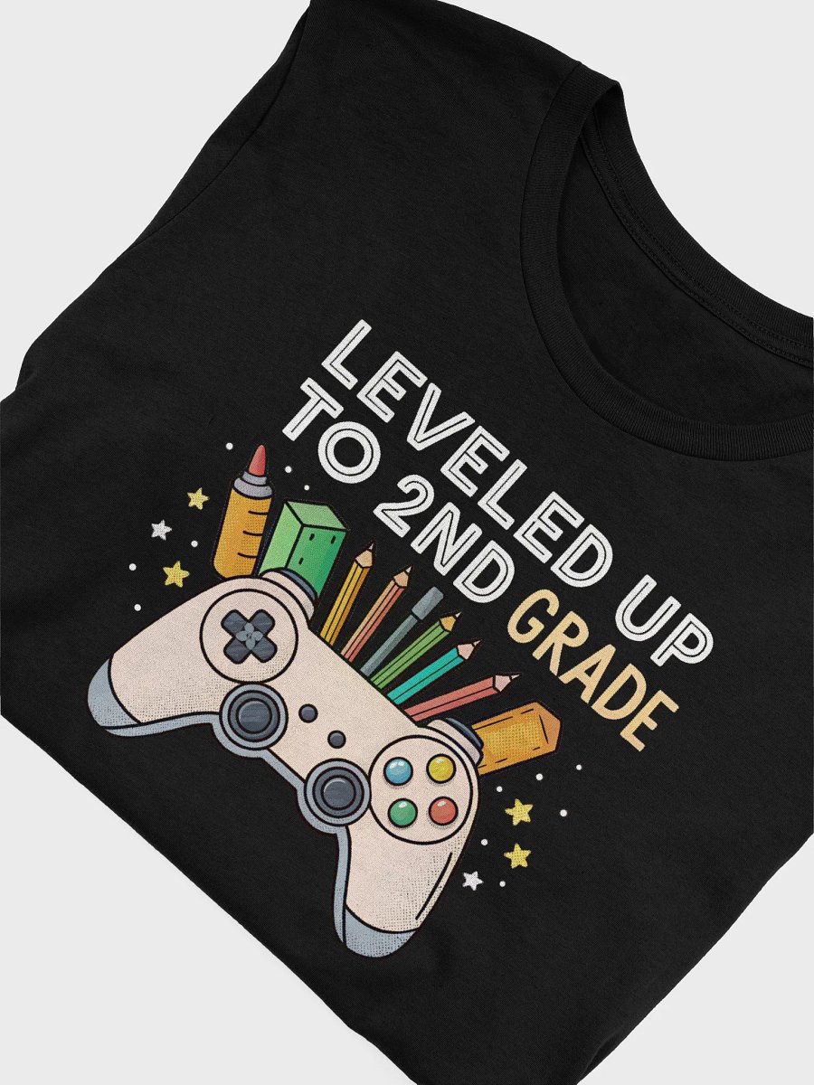 Back to School Gamer Shirt for Boys, Funny Level Up Tee, 2nd Grade Student Shirt, Video Game Lover Gift product image (5)