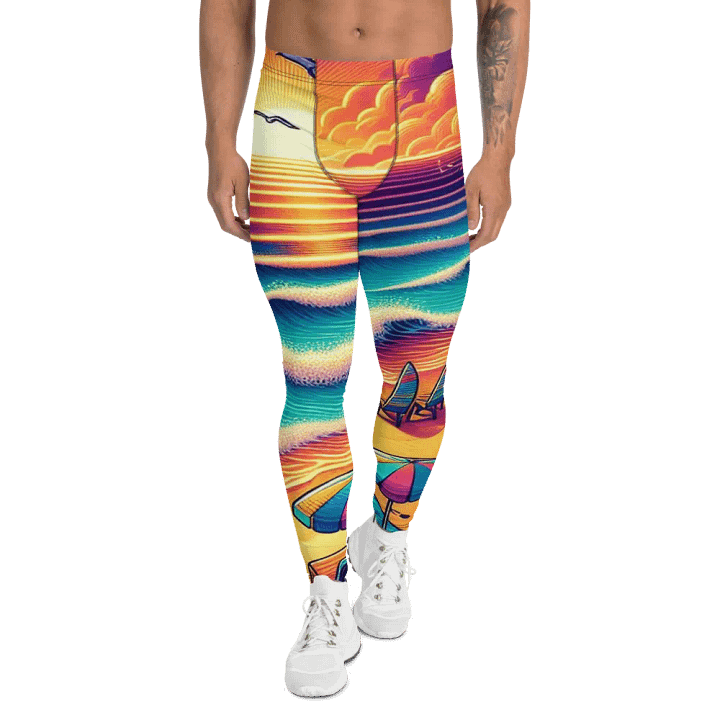 Sunset Dreams Men's Leggings | Ai Design product image (1)