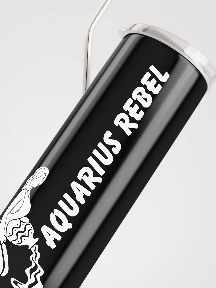 Aquarius Rebel Stainless Steel Tumbler: Celebrate Zodiac Vibes! ♒ product image (5)