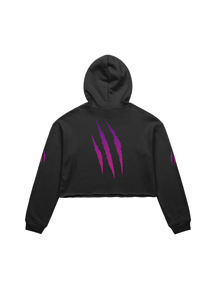 "Sexy and Ruthless" Bella+Canvas Fleece Crop Hoodie product image (2)