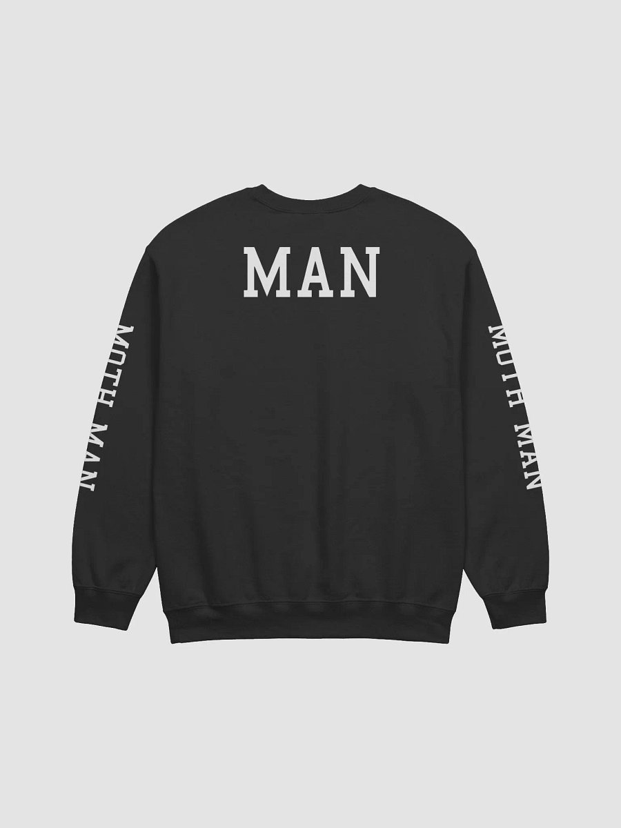 (2 sided) Moth Man classic sleeve print sweatshirt product image (3)