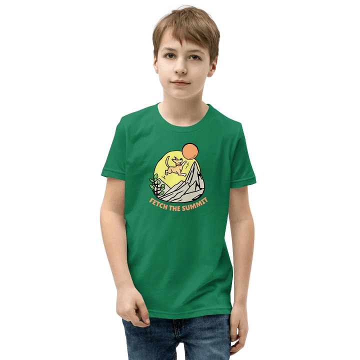 Fetch The Summit - Youth Climbing T-Shirt product image (25)