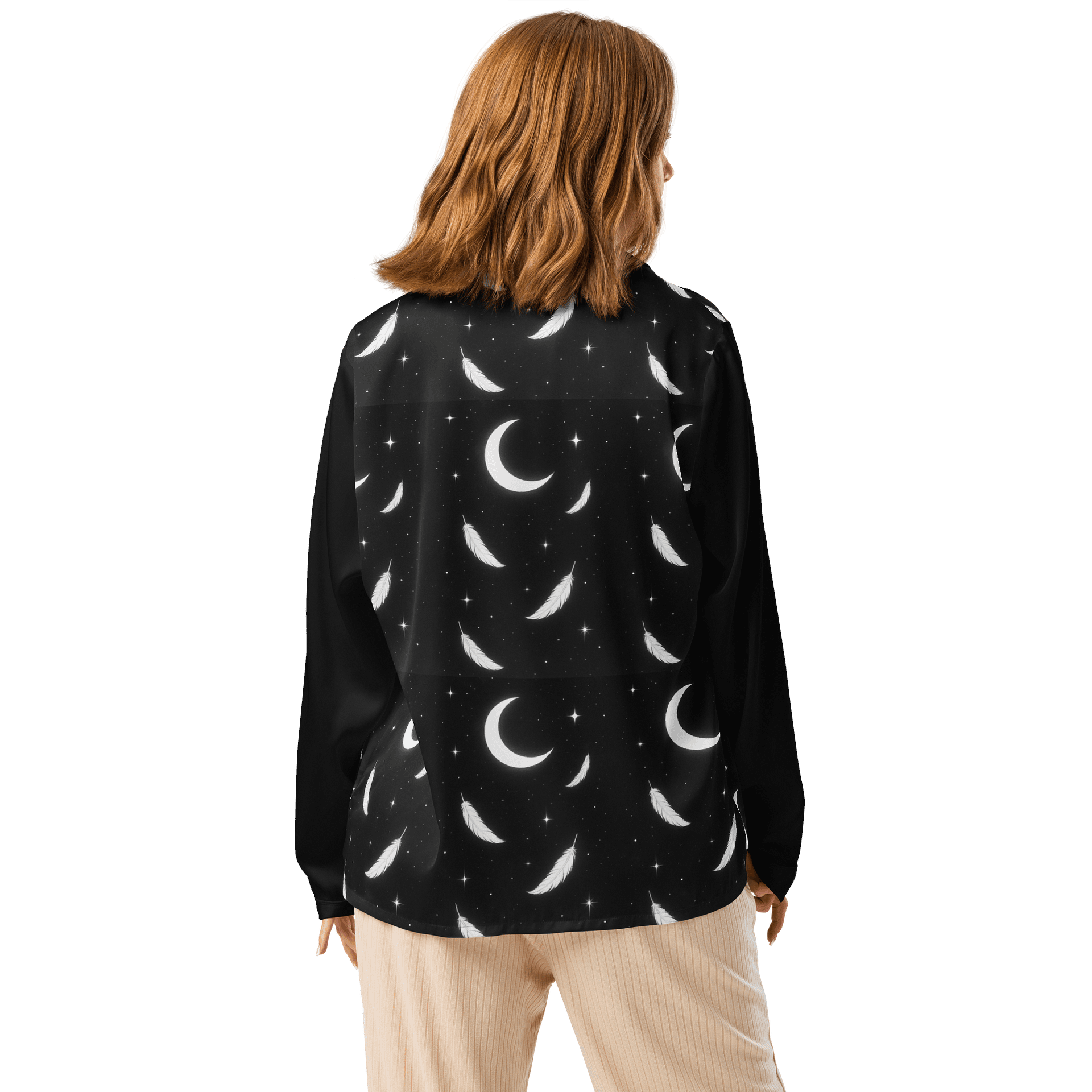 Midnight Relax Long Sleeve Pajama Top product image (2)