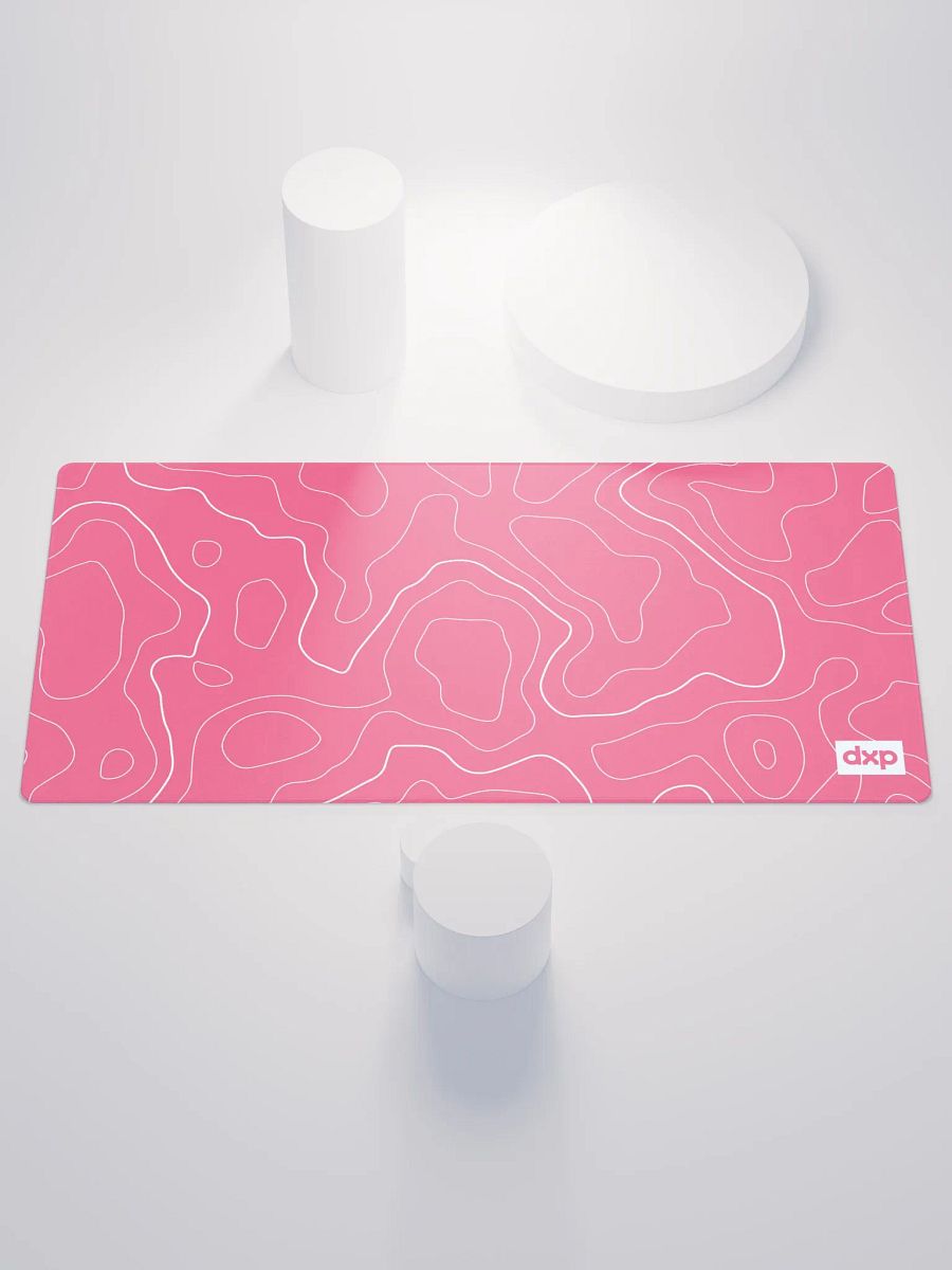 Topography Mouse Pad | Pink product image (1)