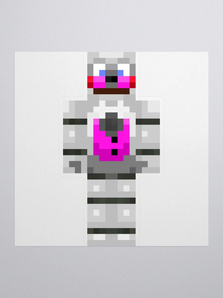 Funtime3Freddy3 Minecraft Skin Sticker product image (2)