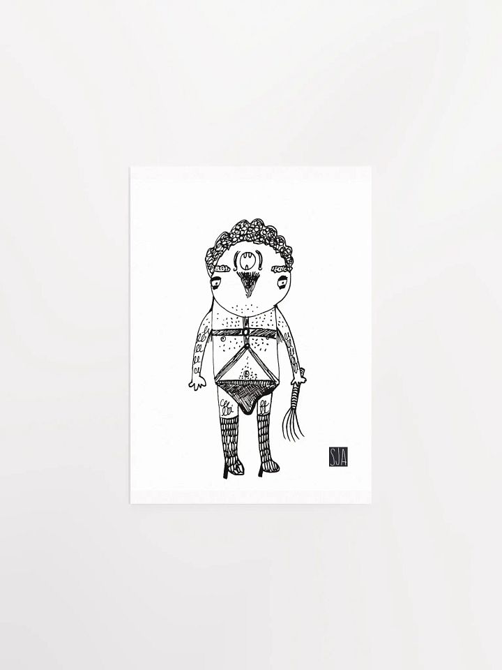 Guy I Saw One Time At The Blues Festival matte poster product image (1)