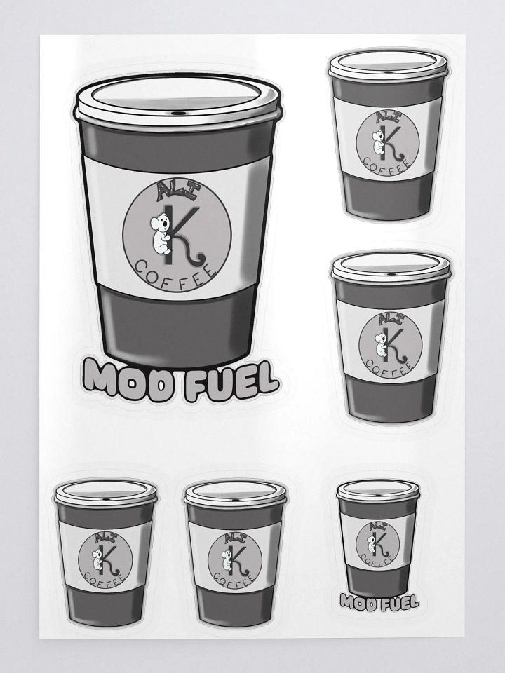 Ali K Coffee 6Stickers product image (2)