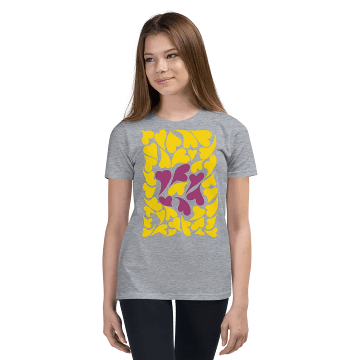 Nestled PRIDE Intersex T-shirt (Youth) product image (31)