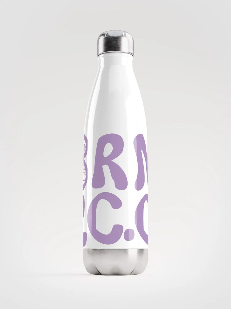 BRN.2C.C.™ | Stainless Bottle | East Side Lavender on White 💧 product image (1)