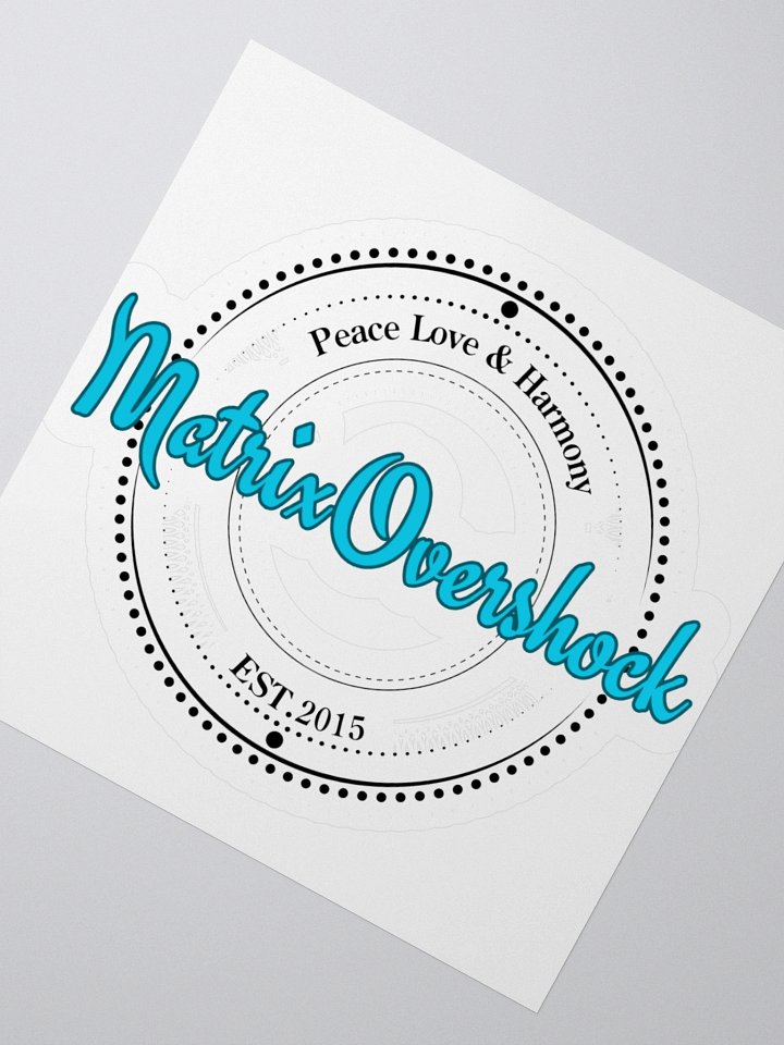 3x3 Peace, Love & Harmony Sticker product image (2)