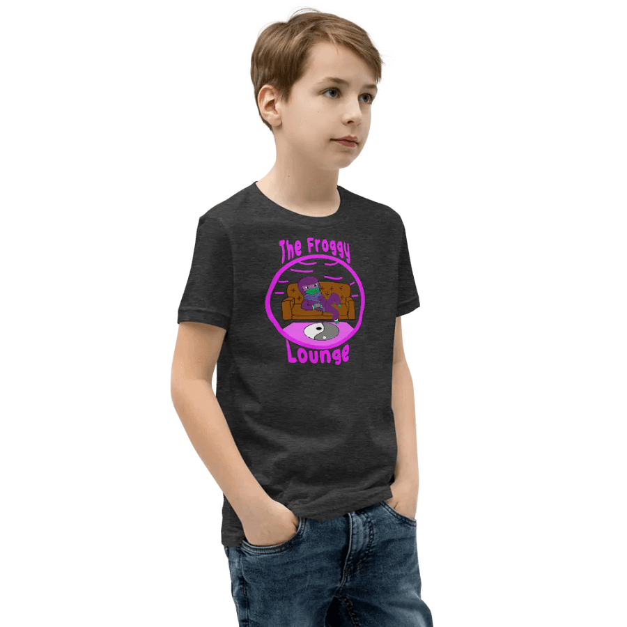 hey you kid - girl dark grey heather product image (4)