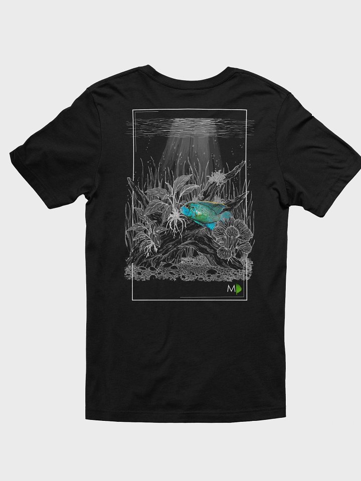 NEW! Electric Blue BACK PRINT T-shirt product image (1)