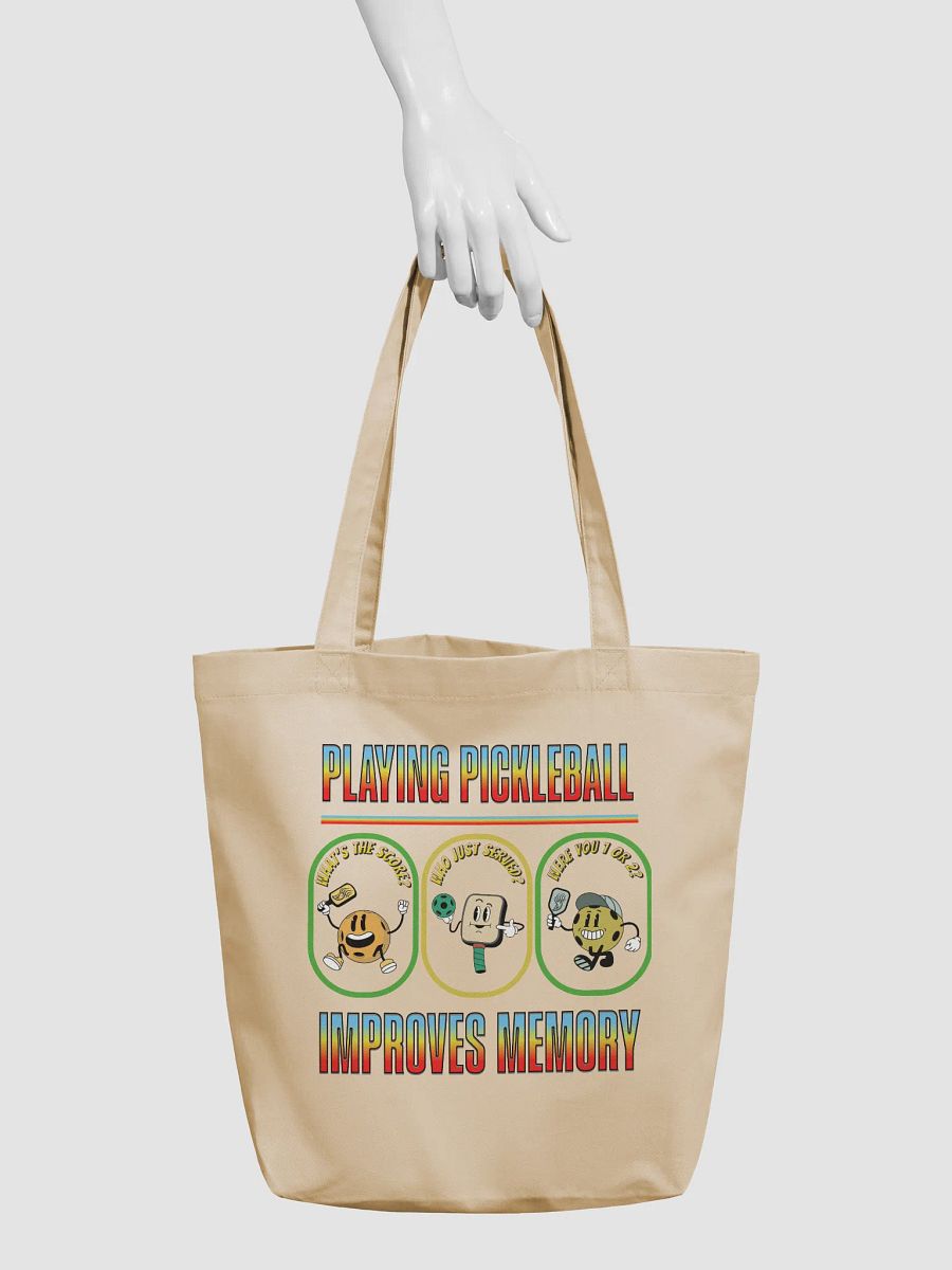 Playing Pickleball Improves Memory Tote product image (6)