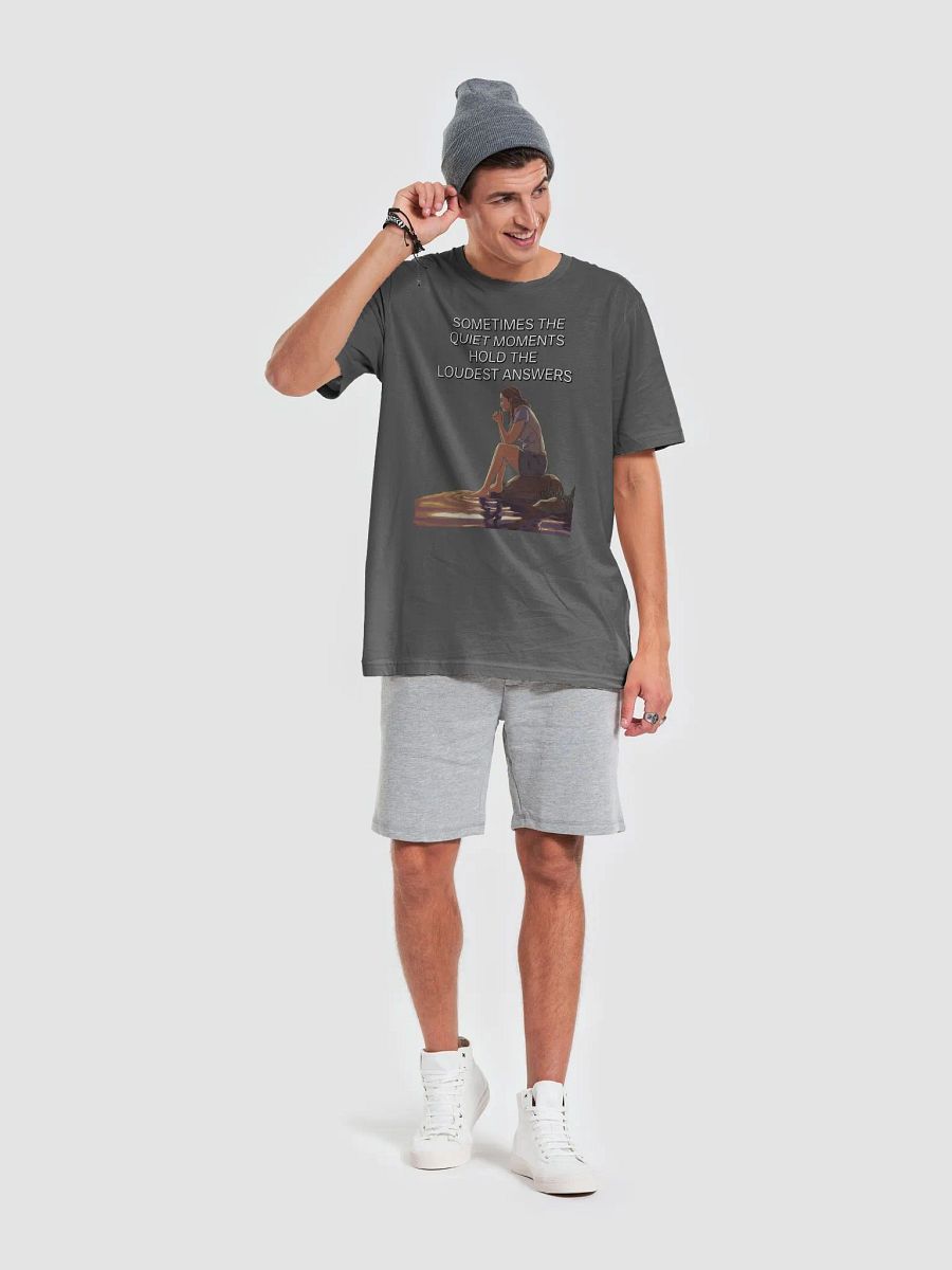 Sometimes The Quiet Moments Hold The Loudest Answers - Motivational T-shirt product image (37)
