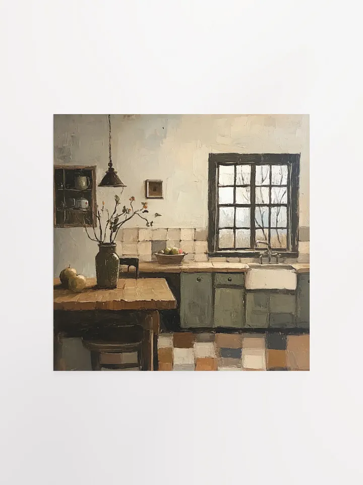 Farmhouse Sky: Kitchen Art Print product image (1)