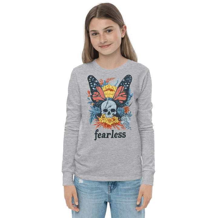 Fearless Long Sleeve Youth T-shirt product image (3)