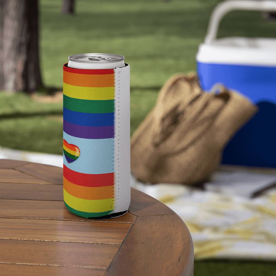 Copy of Pride Heart Can Cooler product image (14)