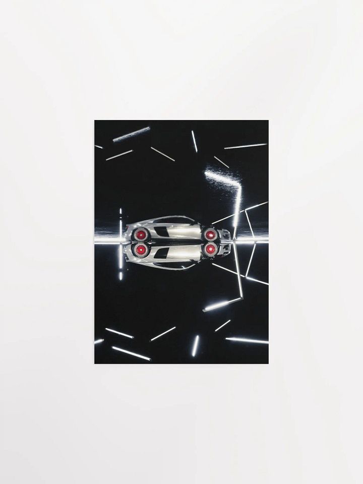 Reflective Speed: Matte Poster Print product image (1)