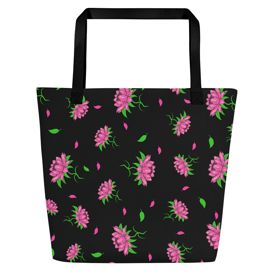 Blossom Noir Customizable Tote Bag product image (3)