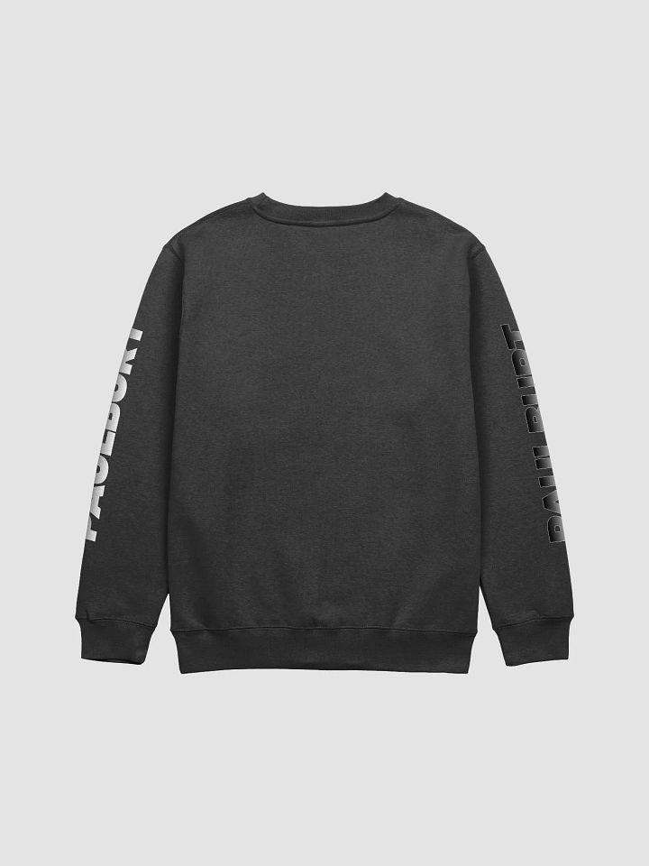PaulBurt Founder Edition Black And White (Sleeves) - Fragmented Crewneck product image (2)
