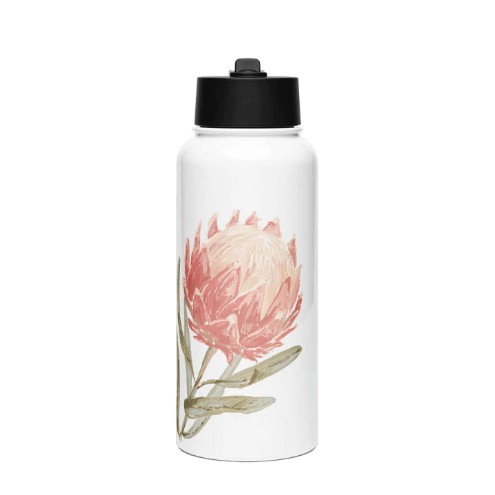 Dusky Protea | Reusable Stainless Steel Water Bottle product image (1)