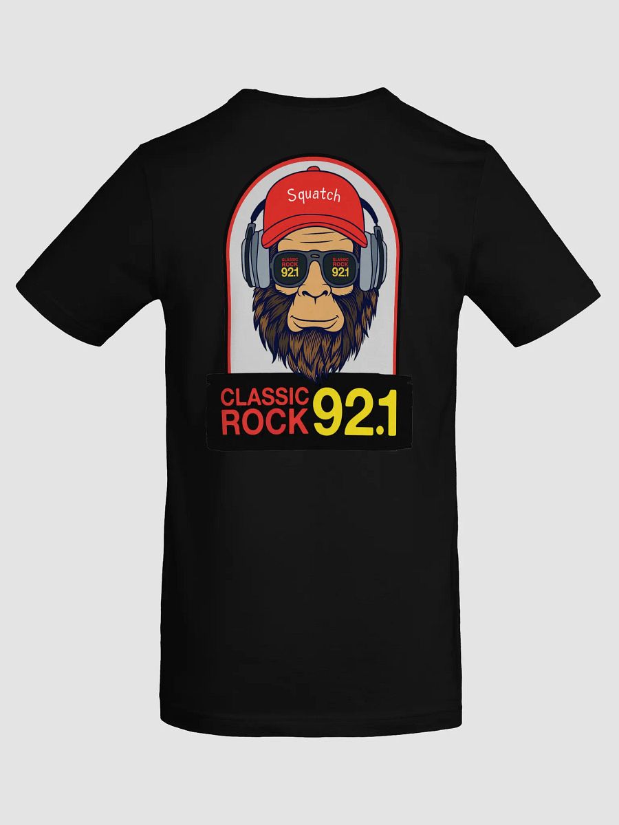 Back Squatch CR921 Black T-shirt product image (8)