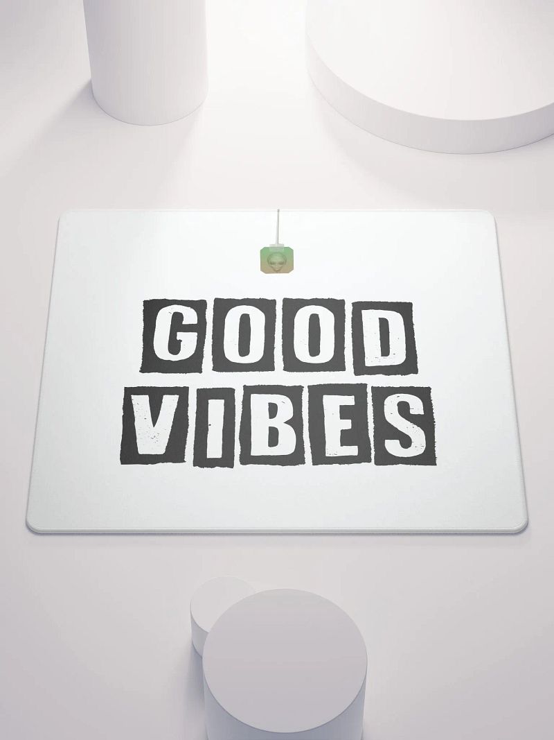 Good Vibes Gaming Mouse Pad