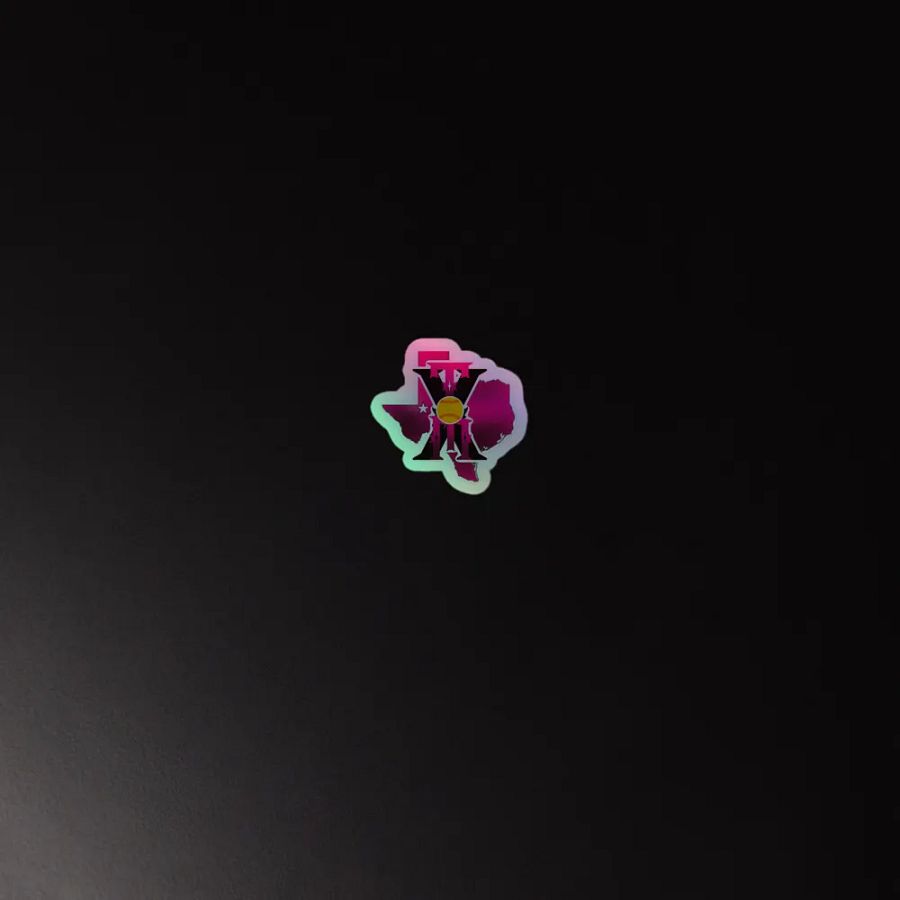 Texas Made holographic Stickers product image (4)