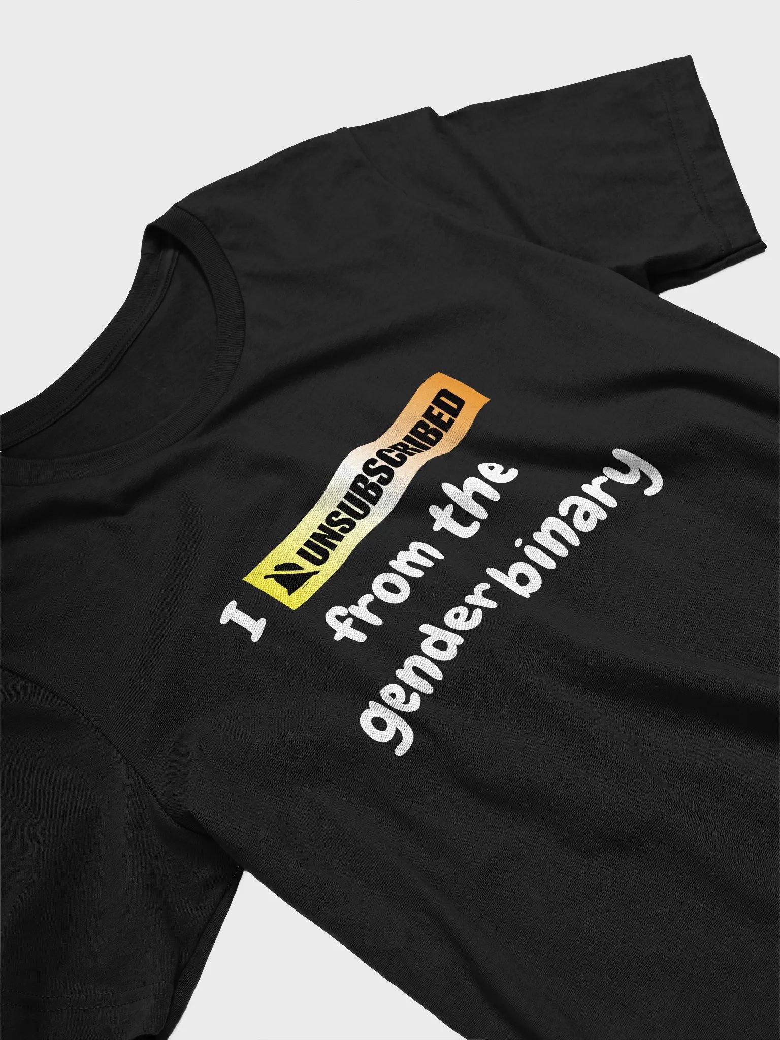 unsubscribe from the binary maverique t-shirt product image (3)