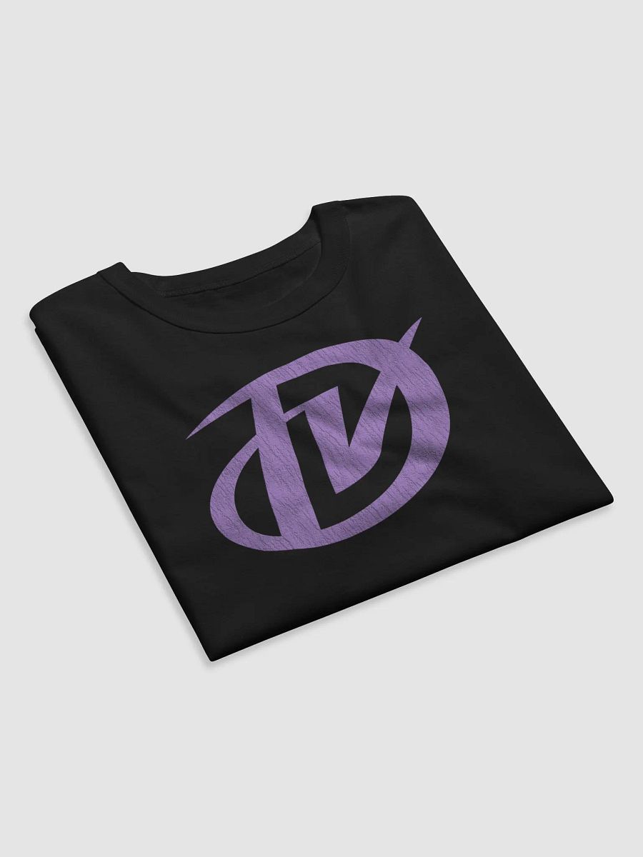 DV Logo Champion Tee (Purple Texture Logo) Vibez Sleeve product image (4)