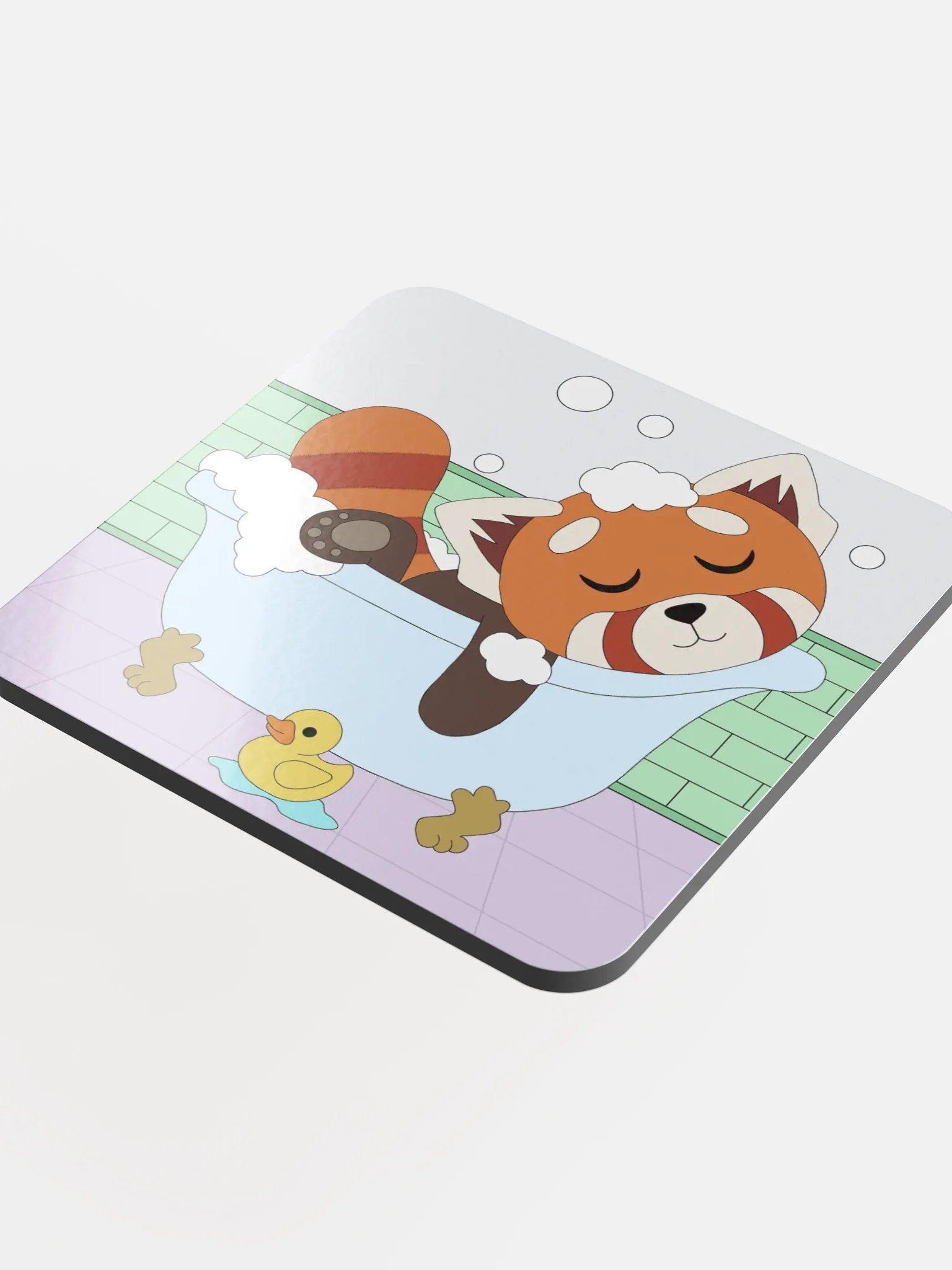 Red Panda Tub Time Coaster product image (4)